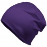 Winter hat with fleece lining - mod.3002:Long, lavender, Cotton